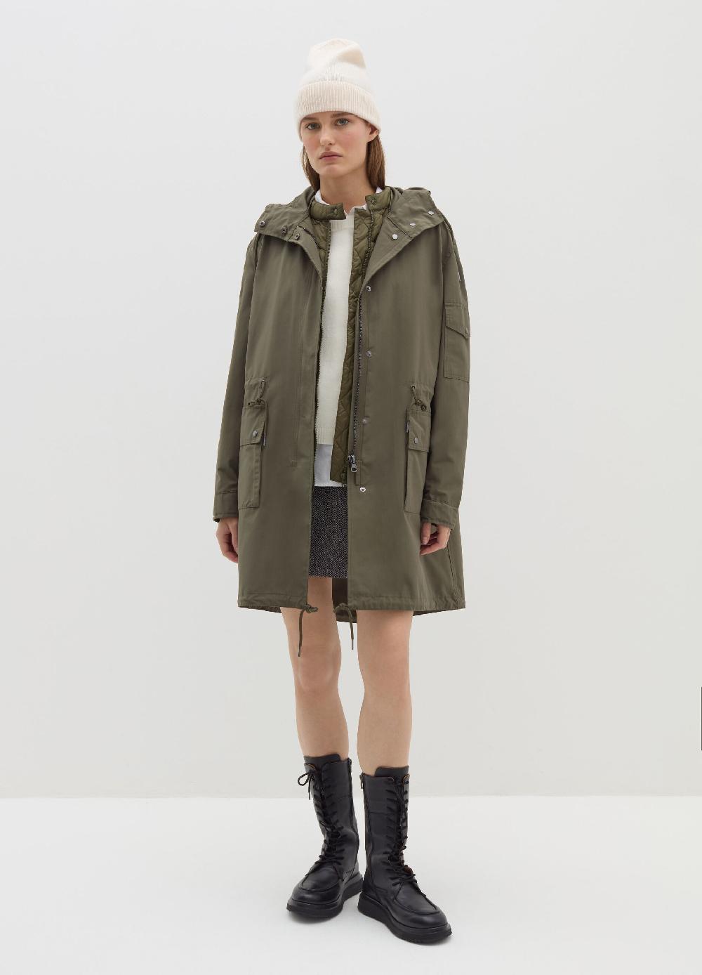 Stefanel Stivale alto in pelle con lacci