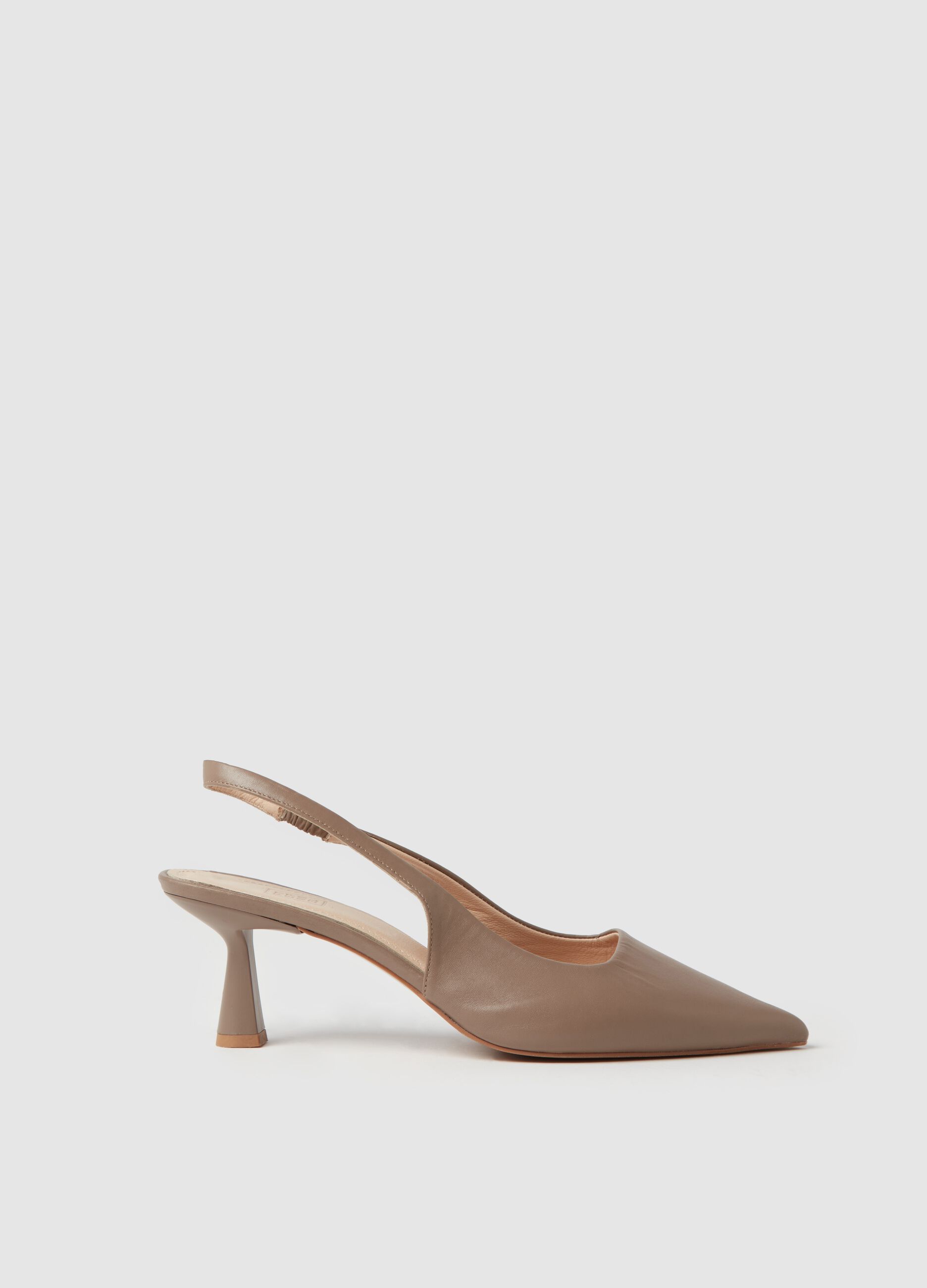Stefanel Slingback a punta in pelle 50% di sconto con spedizione gratuita