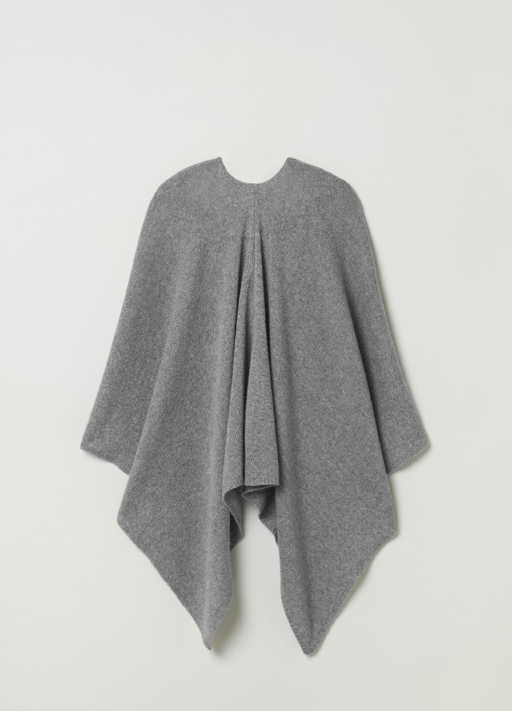 Stefanel Poncho in lana e mohair Fino Al -60%