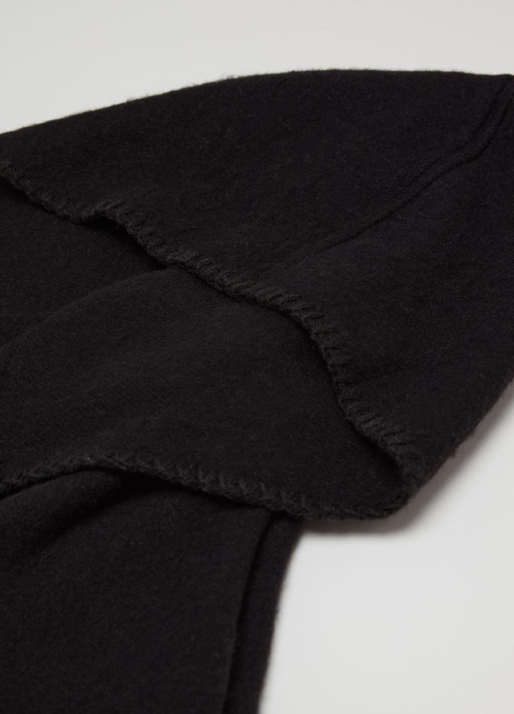 Stefanel Poncho aperto con cappuccio Italy