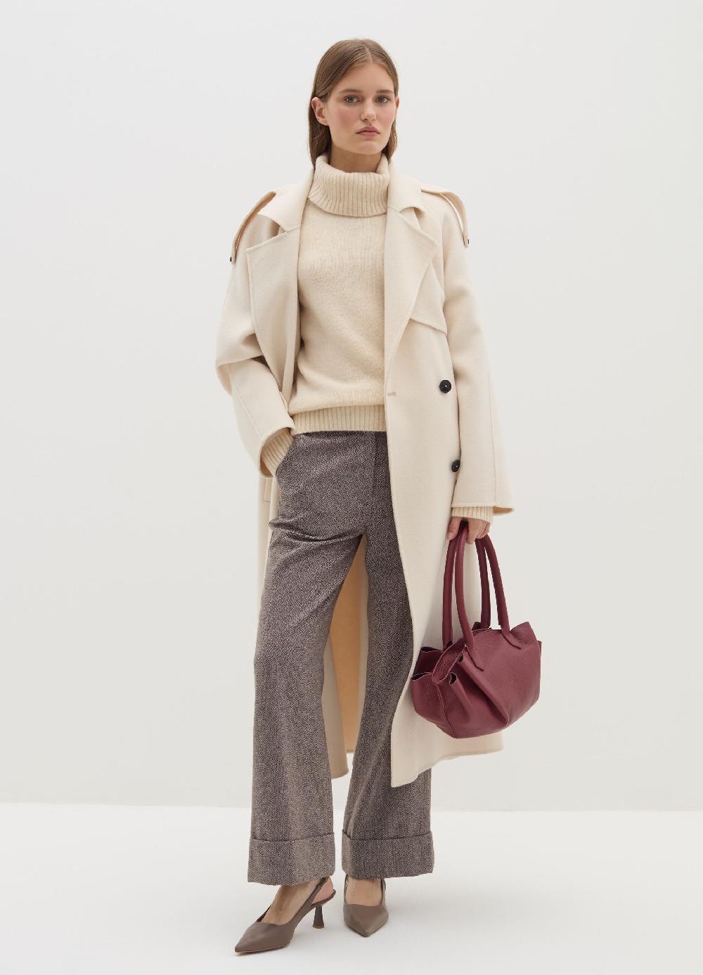 Stefanel Borsa shopper in pelle martellata