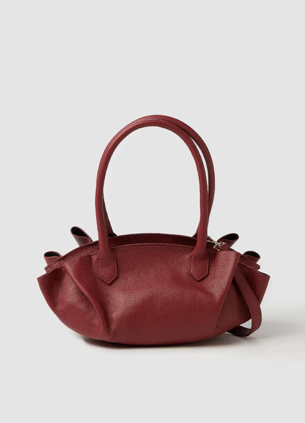 Stefanel Borsa shopper in pelle martellata Promozione