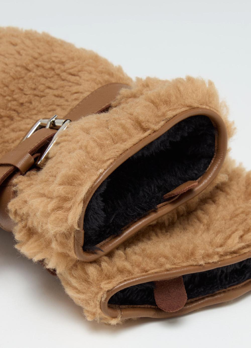 Stefanel Muffole in sherling Negozi Online
