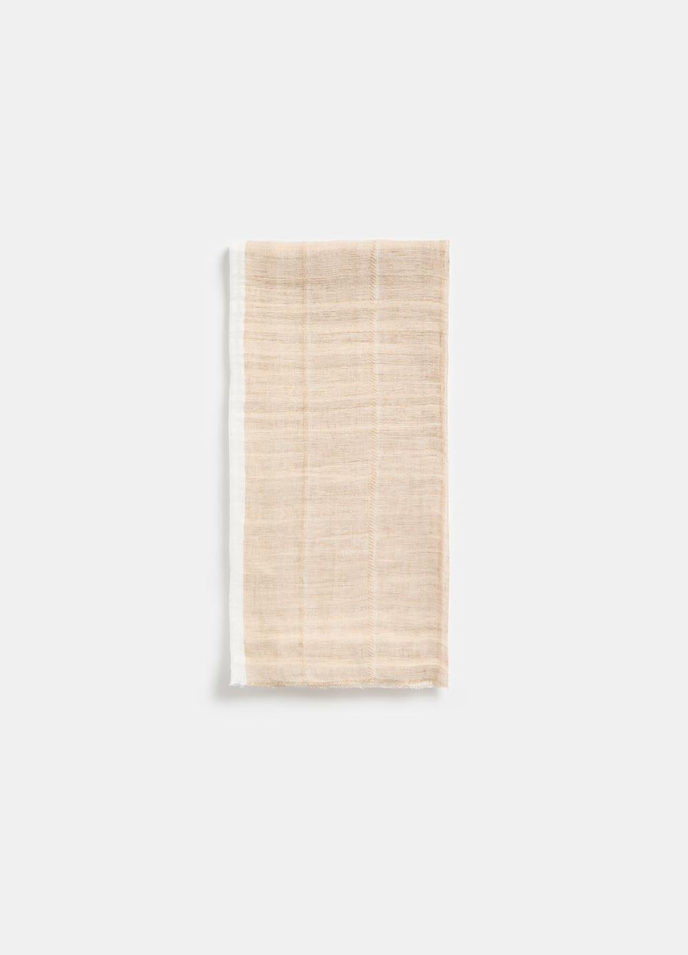 Stefanel Pashmina in lino e modal Consegna Veloce