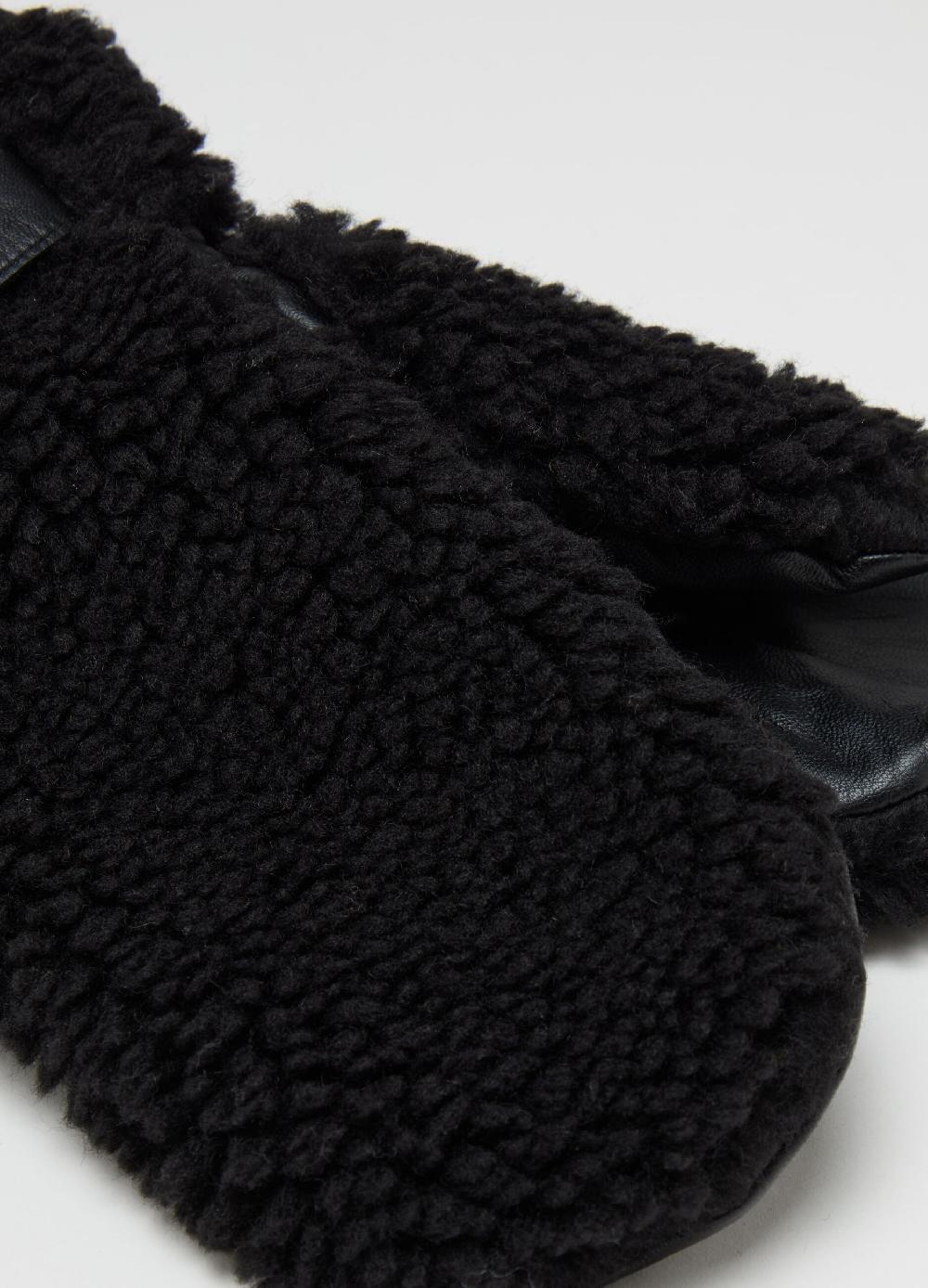 Stefanel Muffole in sherling Promozione Limitata