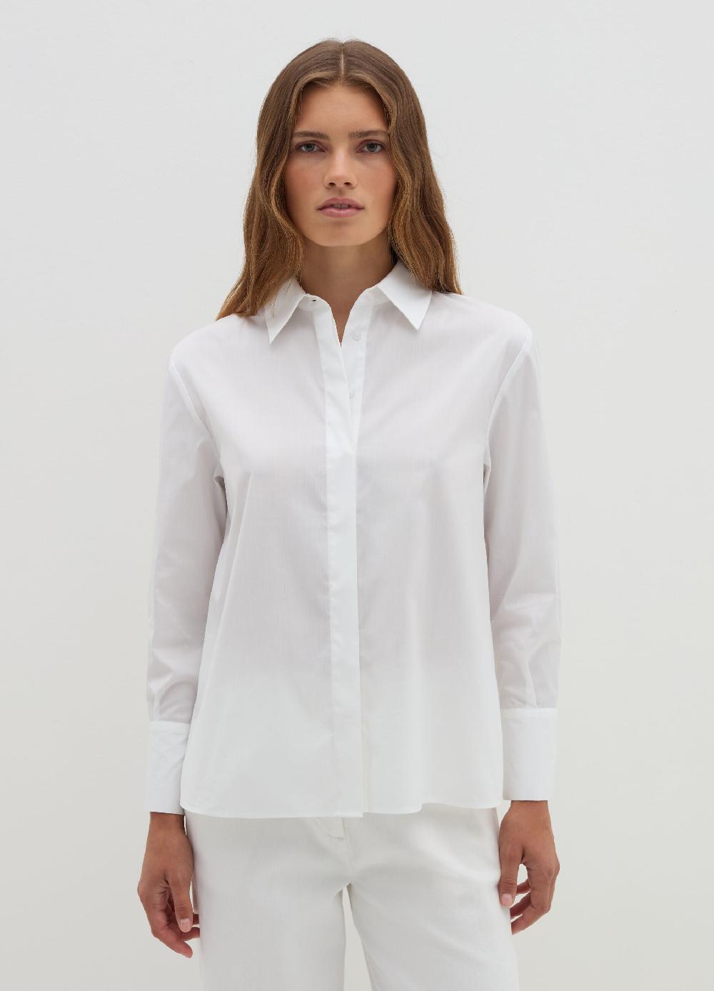 Stefanel Camicia oversize in popeline Sconto