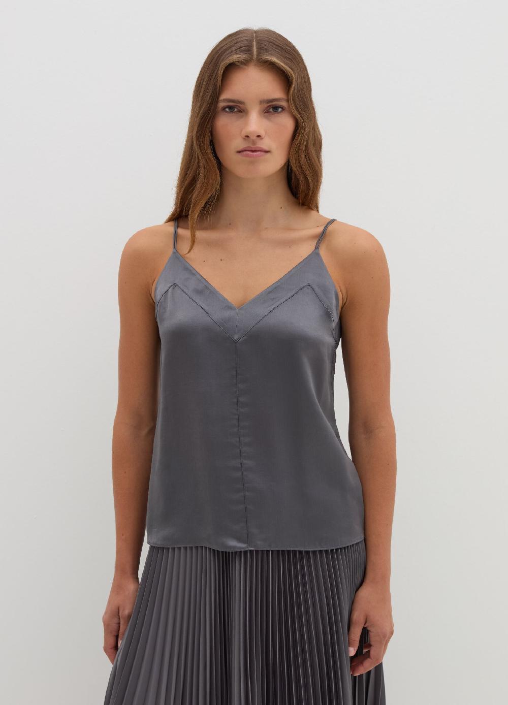 Stefanel Top in viscosa e seta Offerta