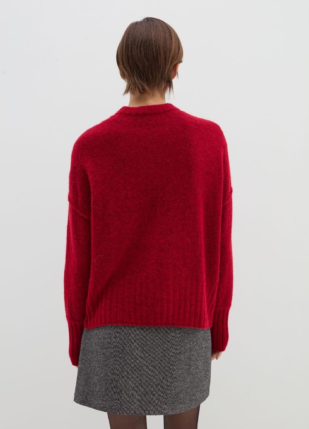 Stefanel Pullover in filato di misto lana e alpaca Saldi Di Fabbrica