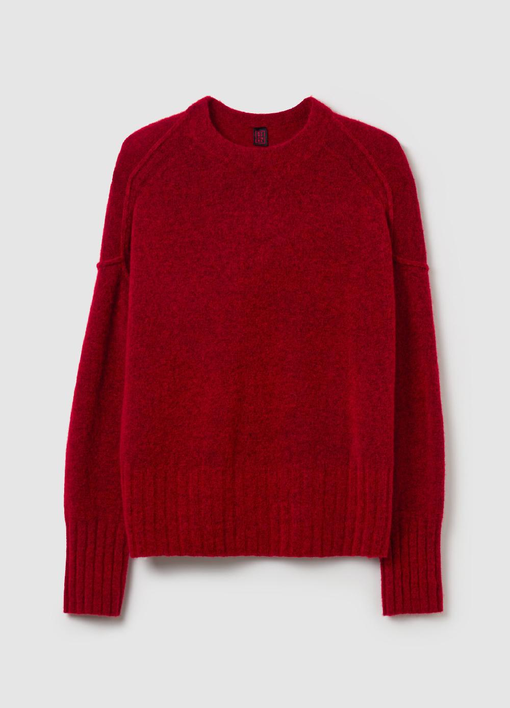 Stefanel Pullover in filato di misto lana e alpaca Saldi Di Fabbrica