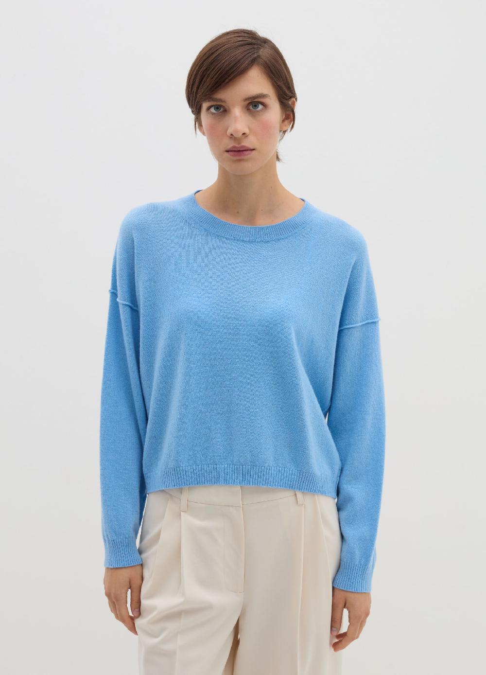 Stefanel Pullover oversize con scollo rotondo In Saldo