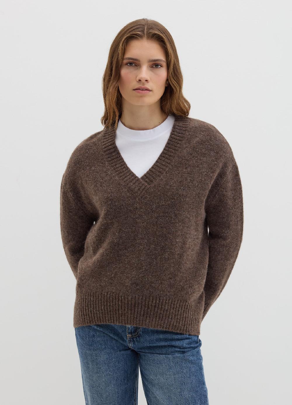 Stefanel Pullover oversize con scollo a V Qualità