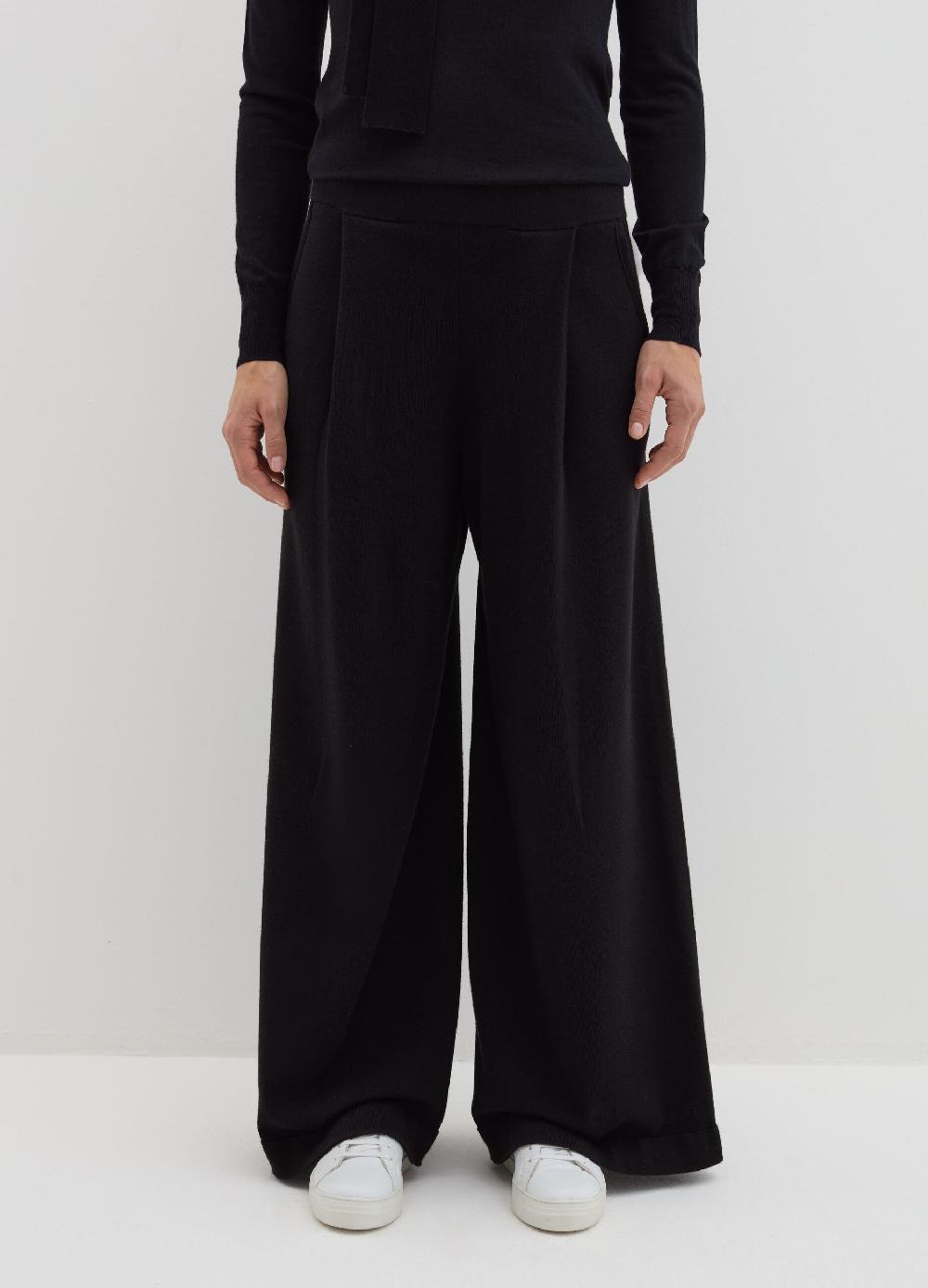 Stefanel Pantalone palazzo con pinces Soddisfazione Garantita