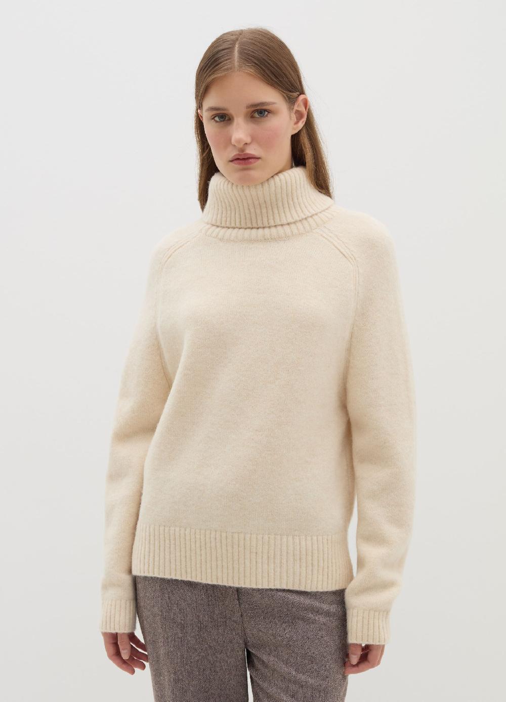 Stefanel Pullover a collo alto in alpaca e lana Negozi Online