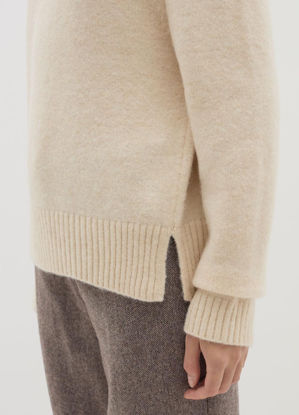 Stefanel Pullover a collo alto in alpaca e lana Negozi Online