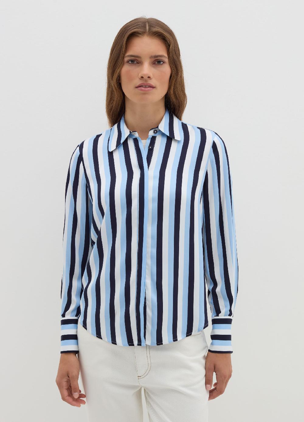 Stefanel Camicia in viscosa satin Promozione Limitata