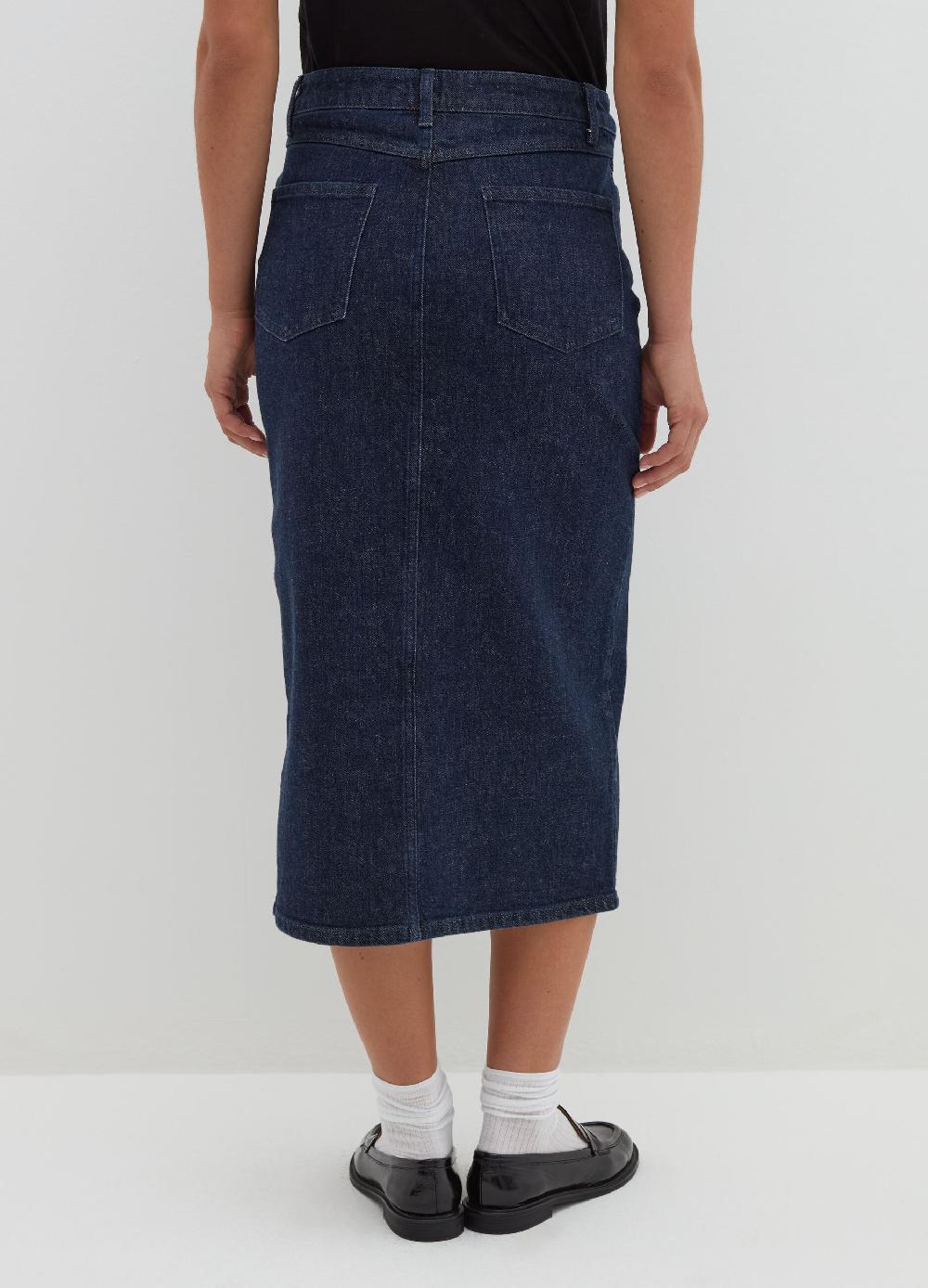 Stefanel Gonna lunga a tubo in denim Fino Al -60%