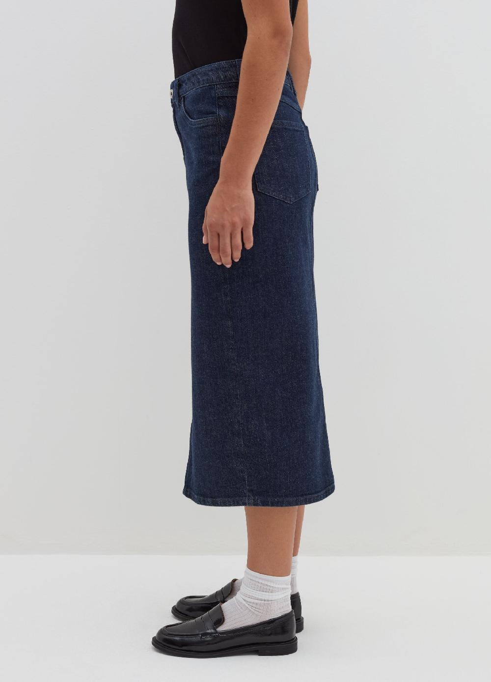 Stefanel Gonna lunga a tubo in denim Fino Al -60%