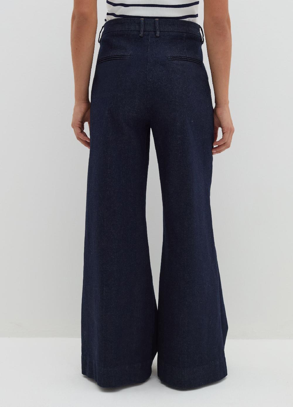Stefanel Jeans a gamba larga Prezzo Ridotto