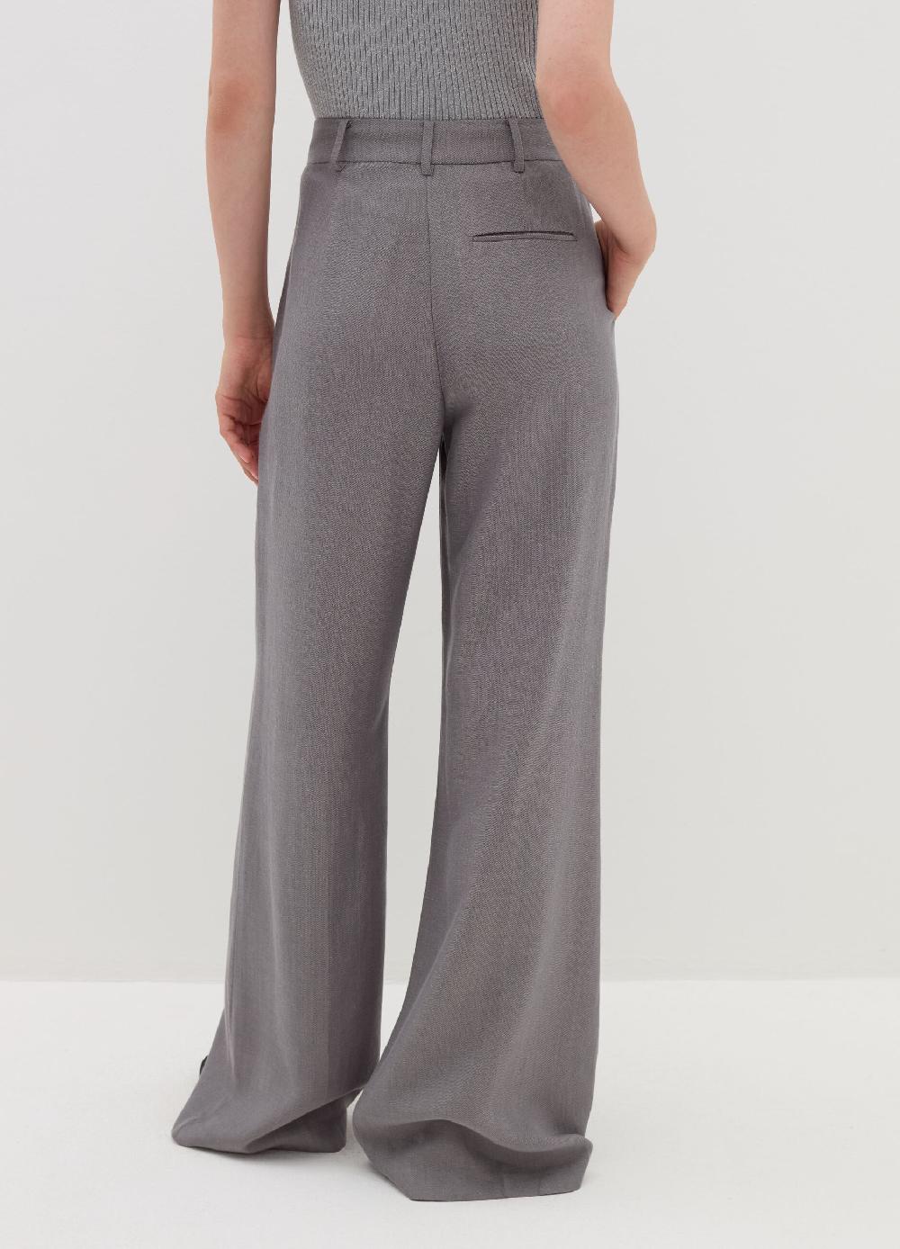 Stefanel Pantalone palazzo a gamba larga Presa