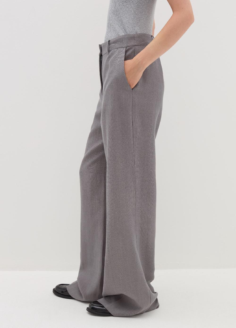 Stefanel Pantalone palazzo a gamba larga Presa