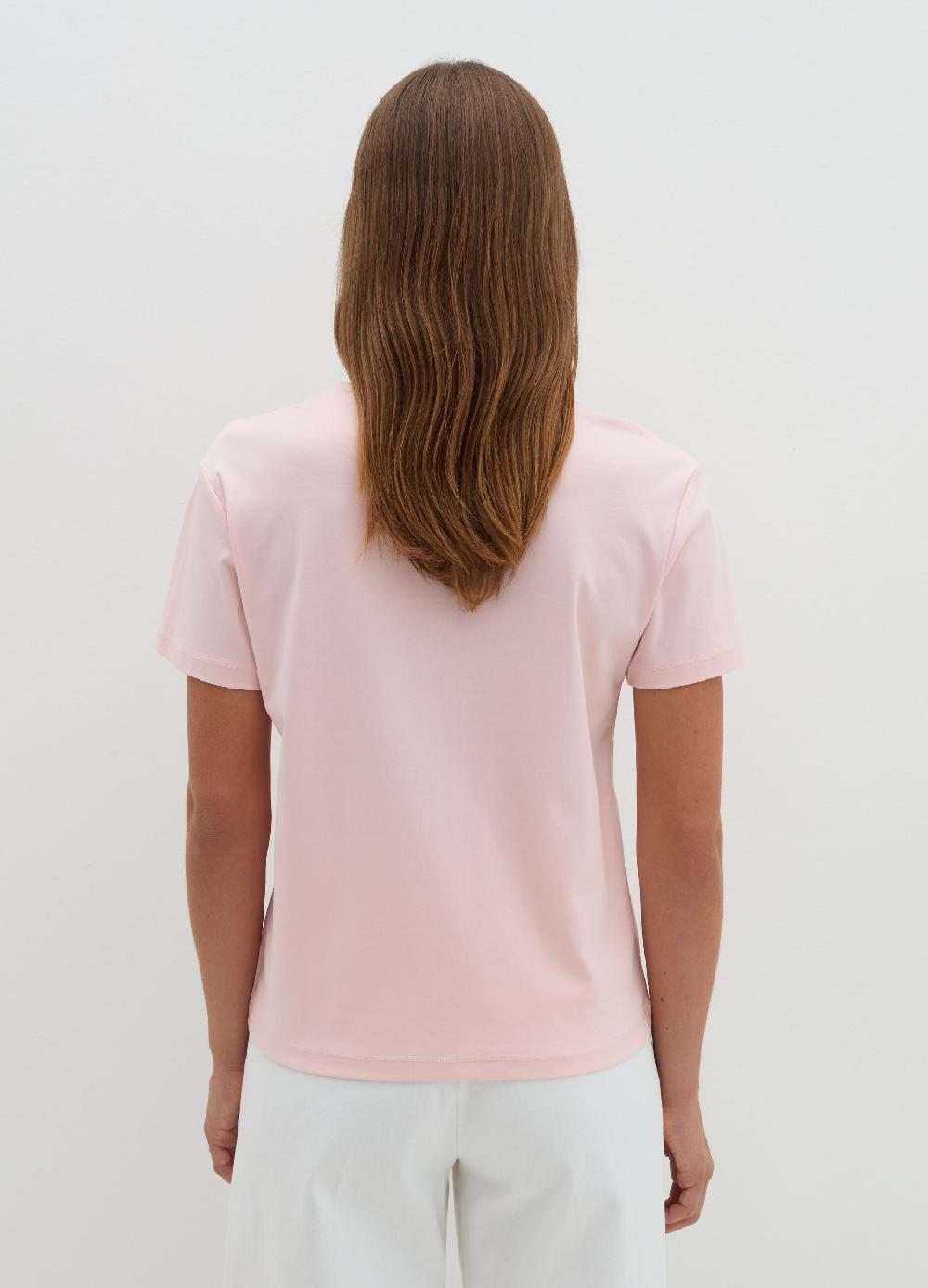 Stefanel T-shirt in jersey con scollo rotondo In Saldo