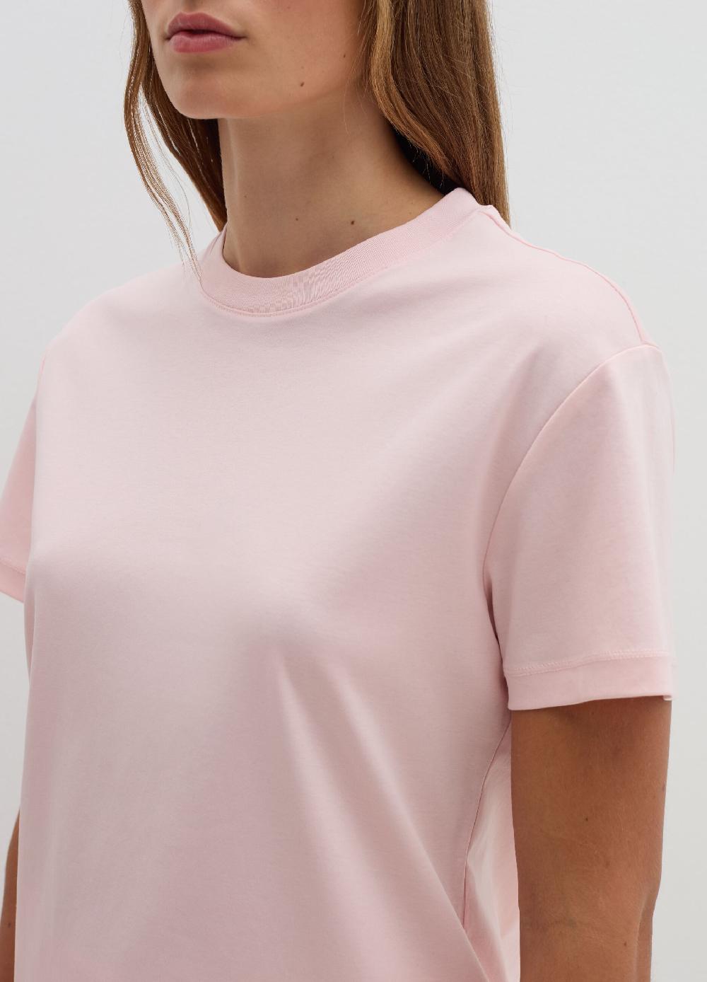 Stefanel T-shirt in jersey con scollo rotondo In Saldo