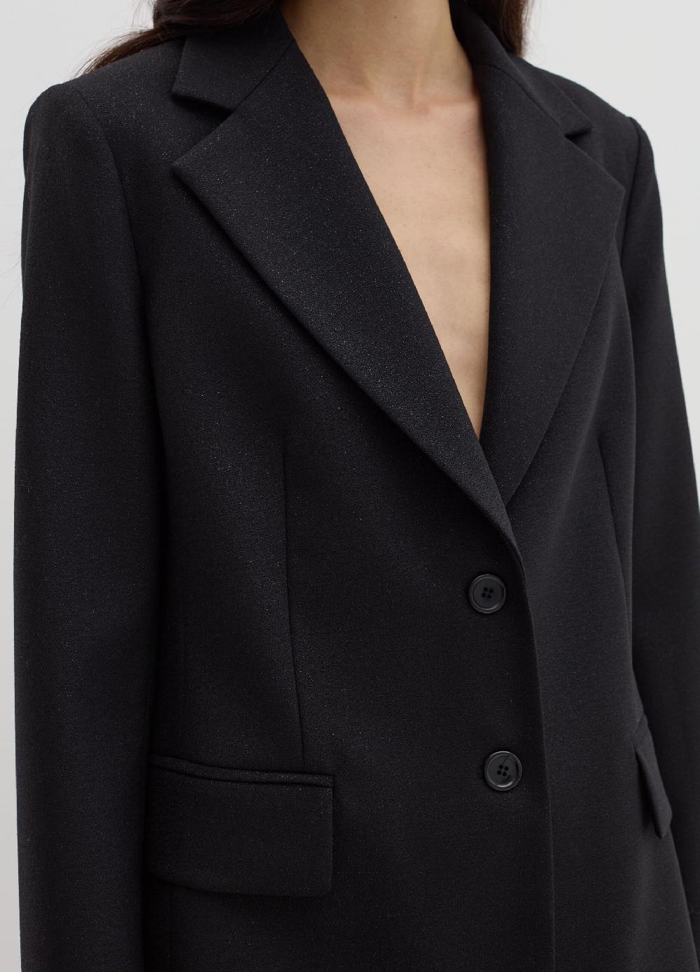 Stefanel Blazer monopetto con lurex Spedizione Gratuita