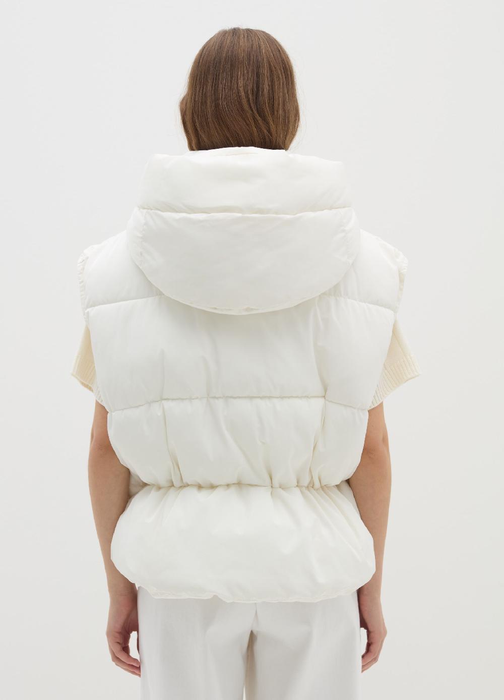 Stefanel Gilet imbottito con cappuccio rimovibile Pezzi Unici