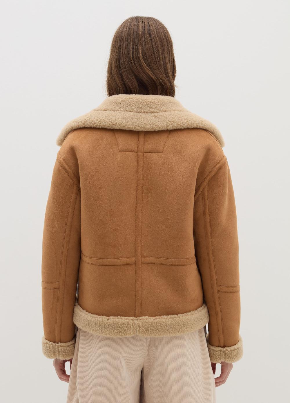 Stefanel Montone con interno in shearling Acquista Ora
