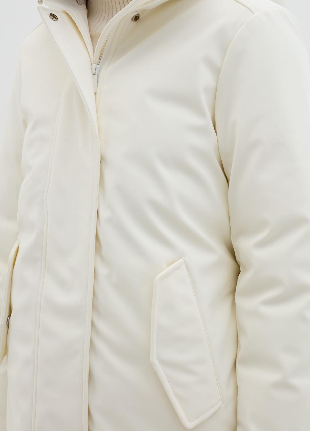 Stefanel Parka in tessuto tecnico con cappuccio Shopping Online