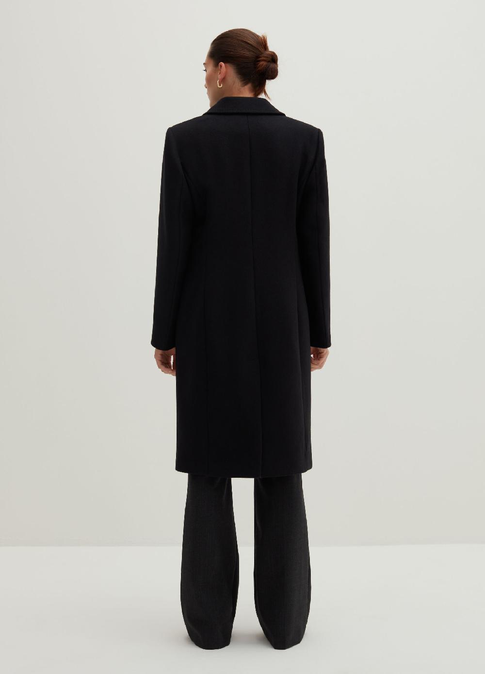 Stefanel Cappotto lungo monopetto Presa