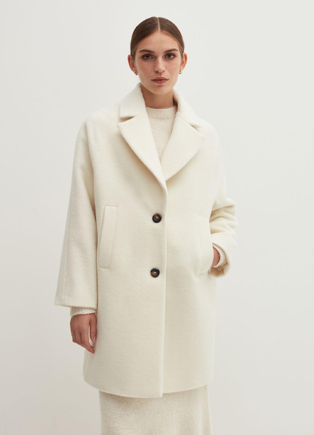 Stefanel Cappotto sette ottavi in velour Offerta