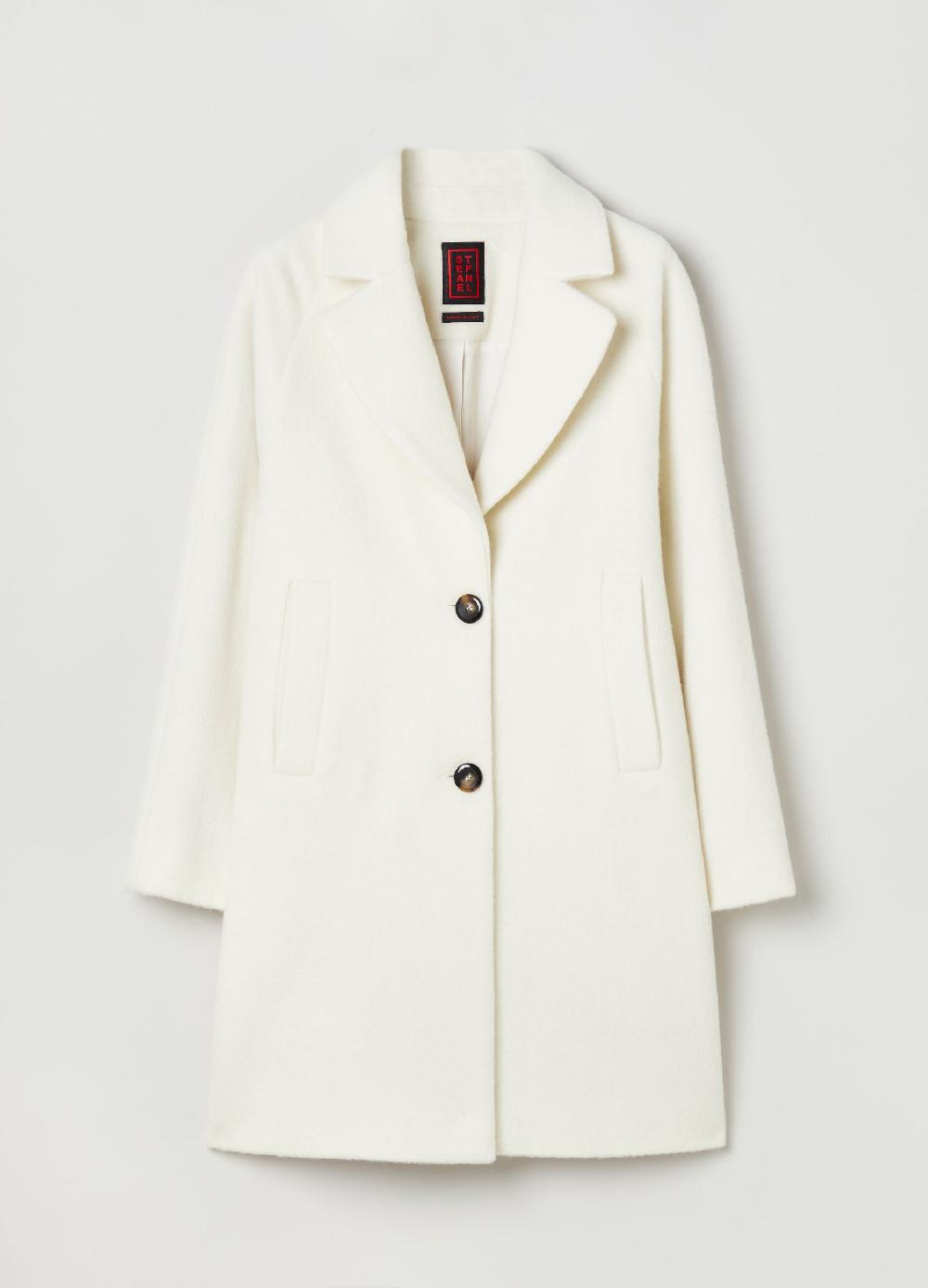 Stefanel Cappotto sette ottavi in velour Offerta