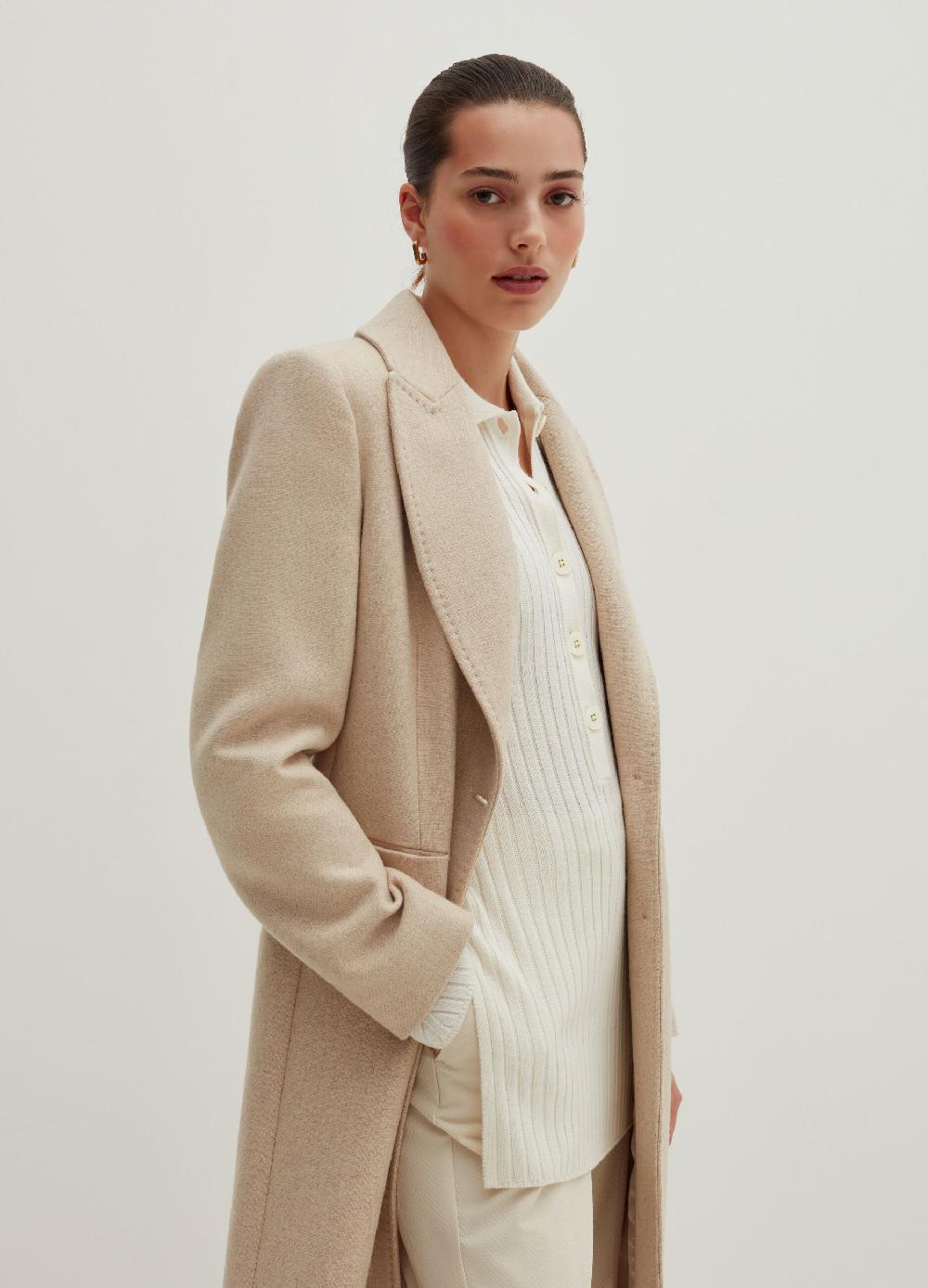 Stefanel Cappotto lungo monopetto Saldi