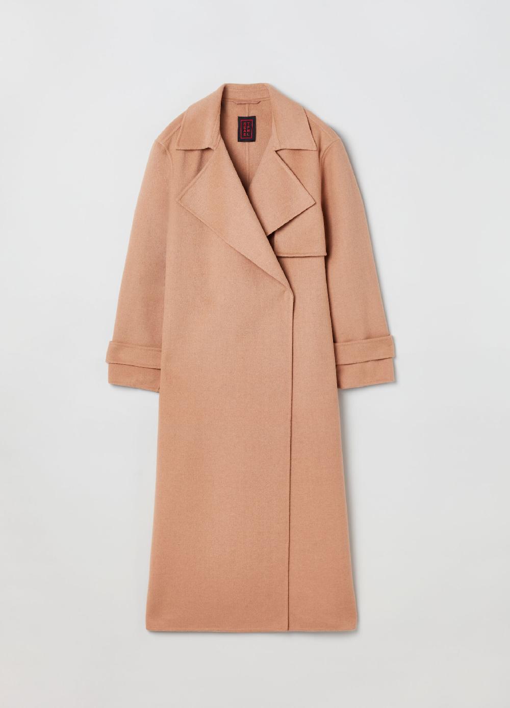 Stefanel Cappotto lungo doppiopetto con revers Offerte