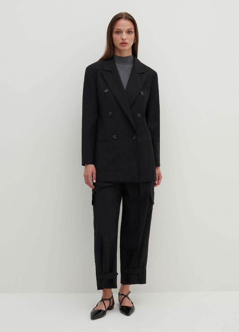 Stefanel Blazer doppiopetto con bottoni striati Hotsell