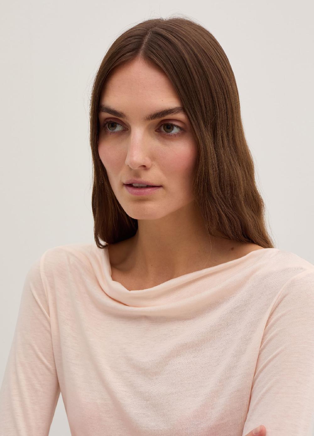 Stefanel T-shirt a maniche lunghe in jersey 2025