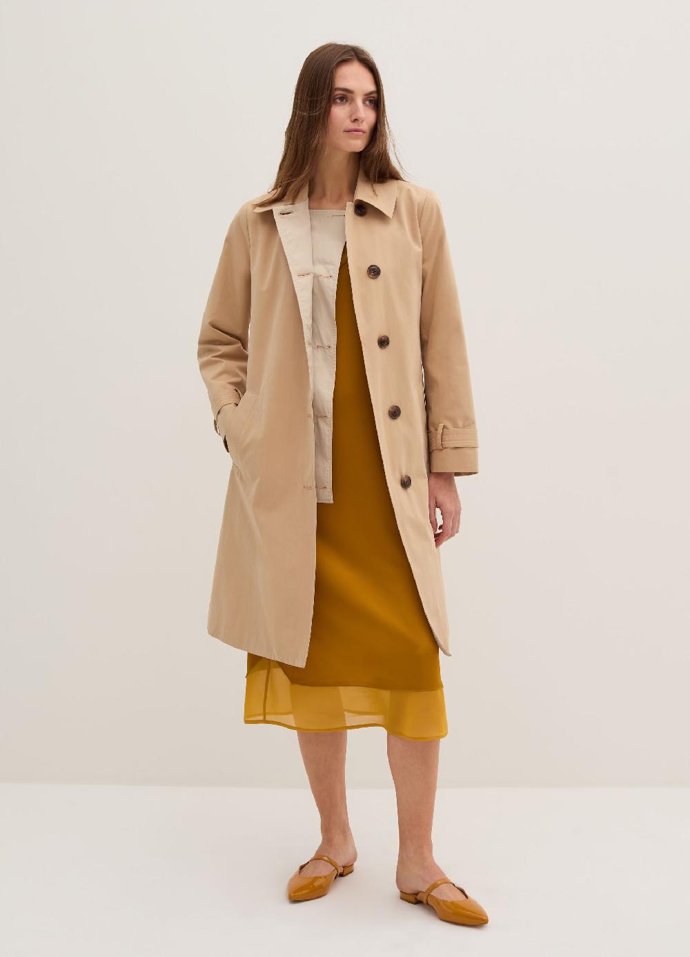 Stefanel Trench lungo con cintura Prezzo Ridotto