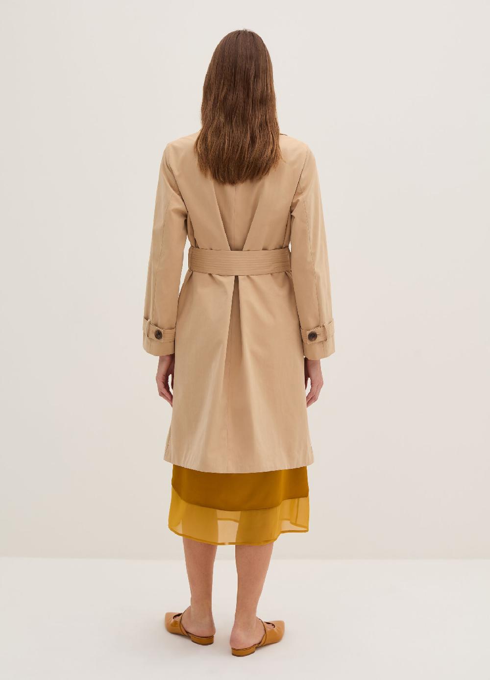 Stefanel Trench lungo con cintura Prezzo Ridotto
