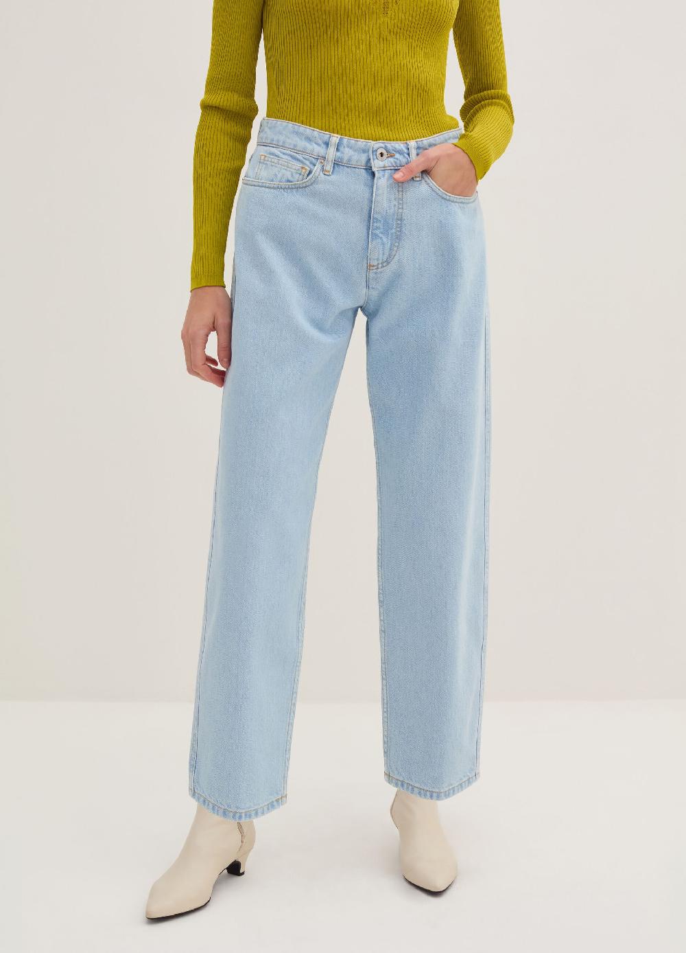 Stefanel Jeans cropped mom fit Sottocosto