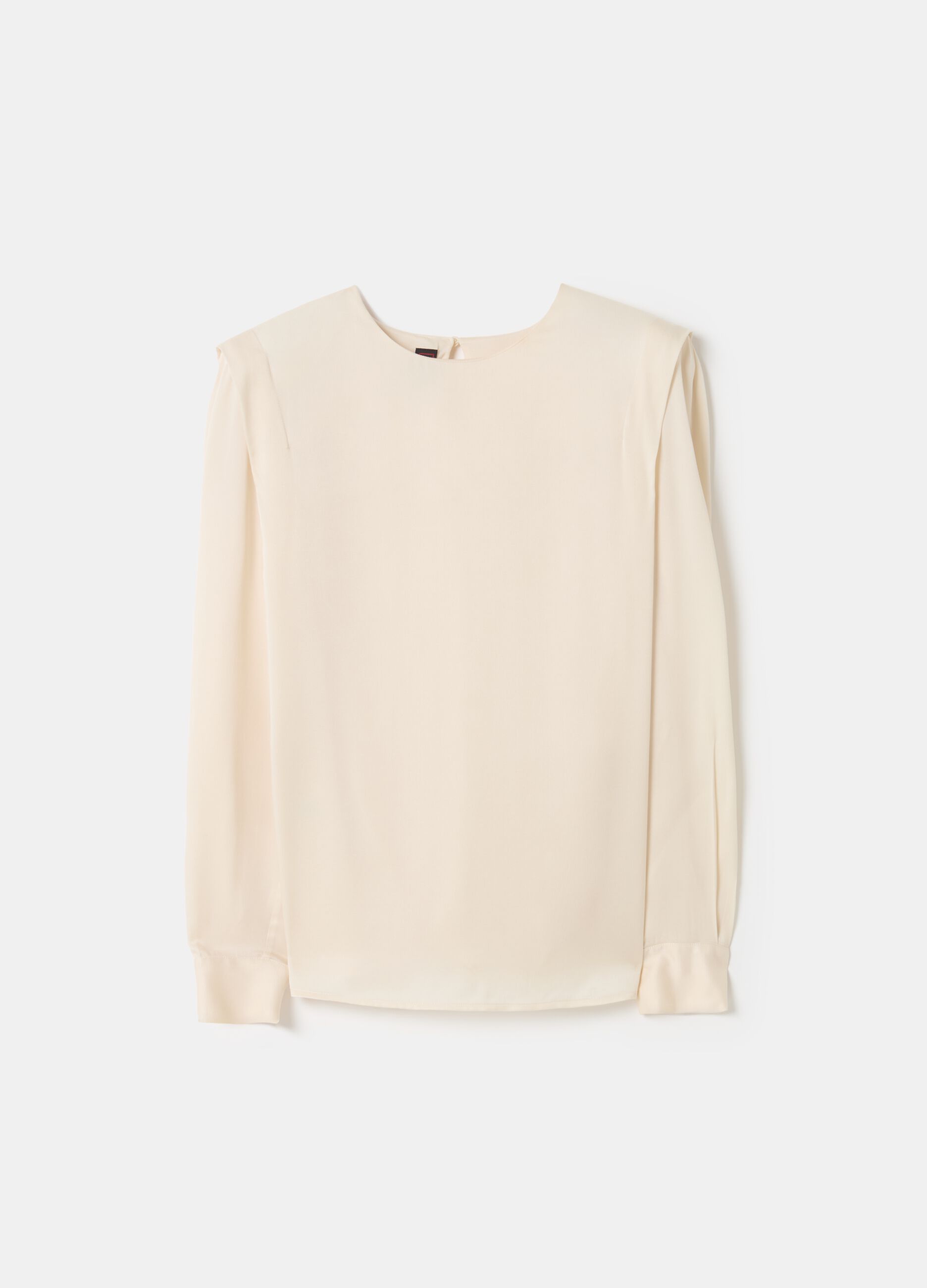 Stefanel Blusa in satin boxy fit Presa