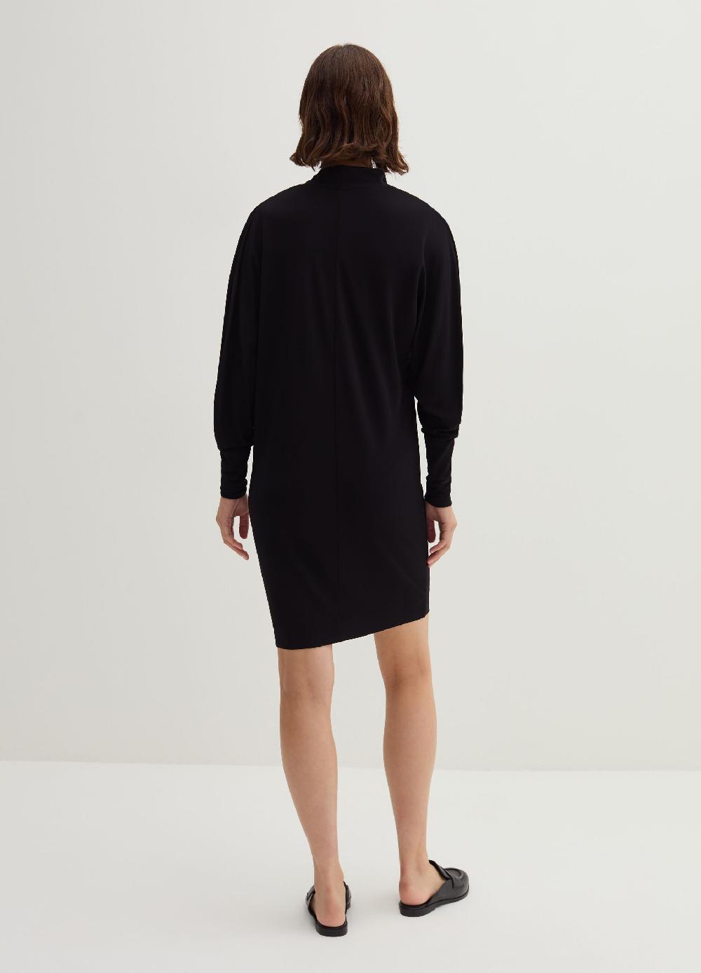 Stefanel Vestito midi in crêpe jersey con scollo a V Moda