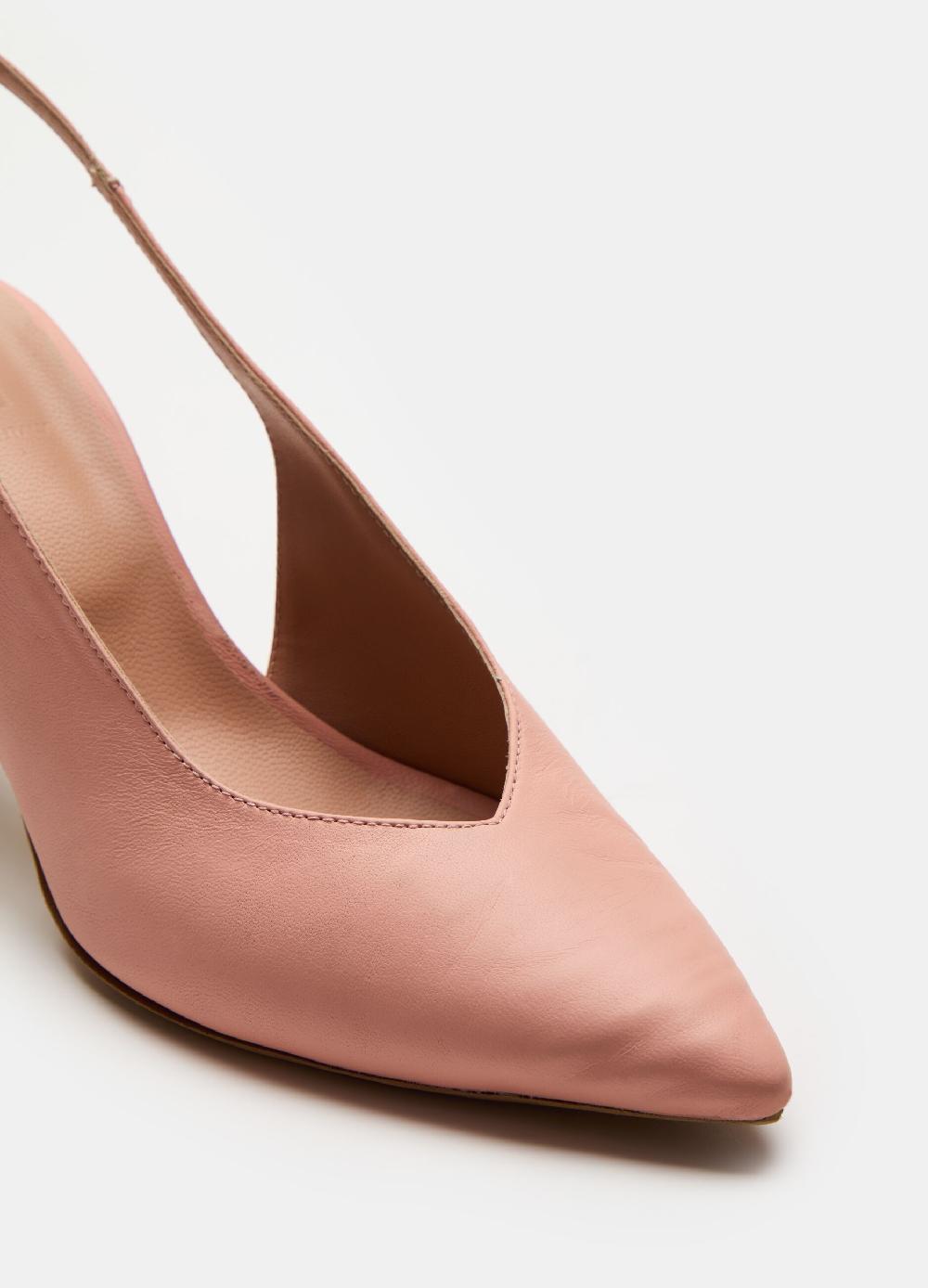 Stefanel Slingback a punta in pelle Fino Al -60%