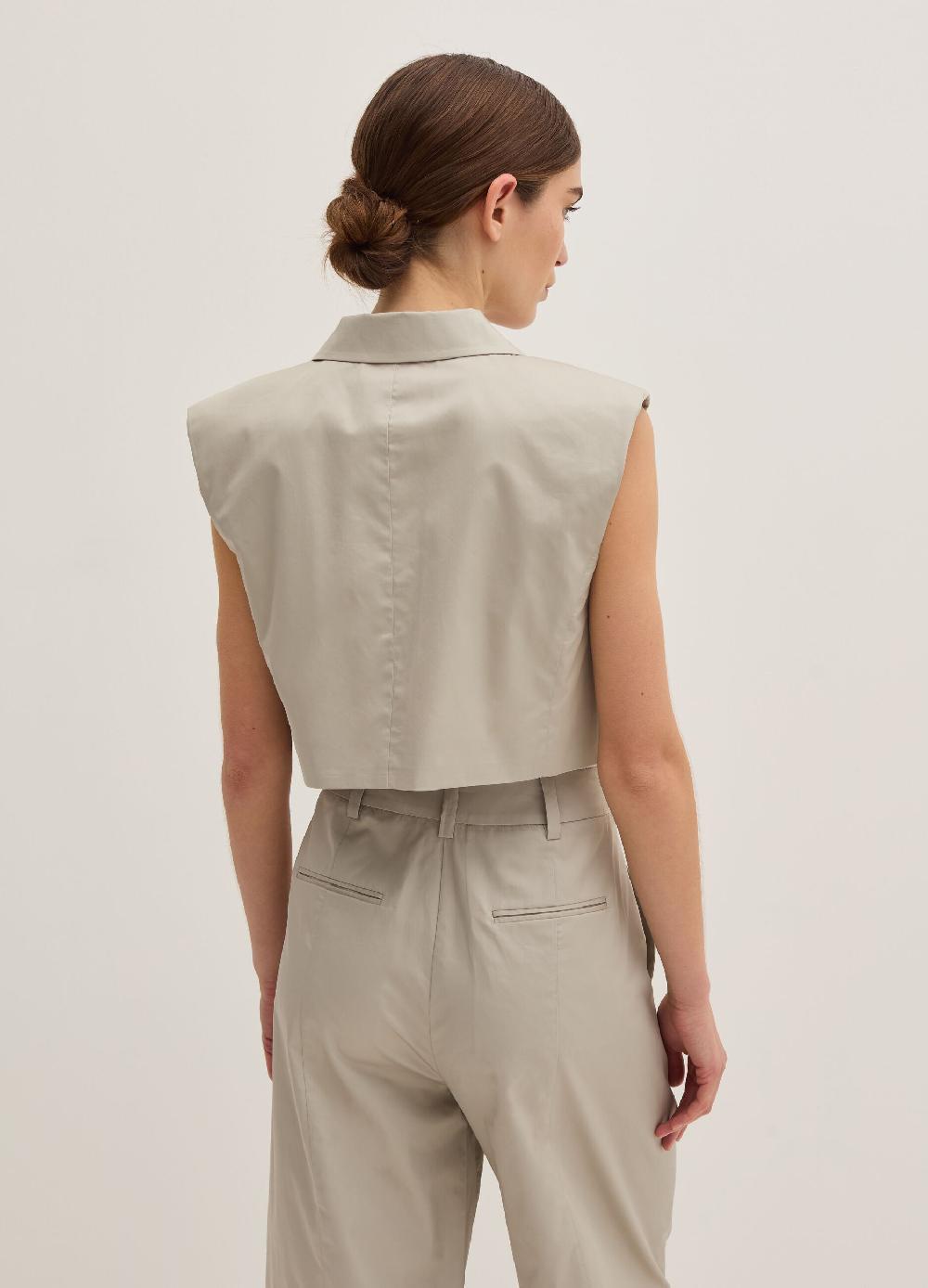 Stefanel Blazer smanicato boxy fit con spalline Affare Del Giorno
