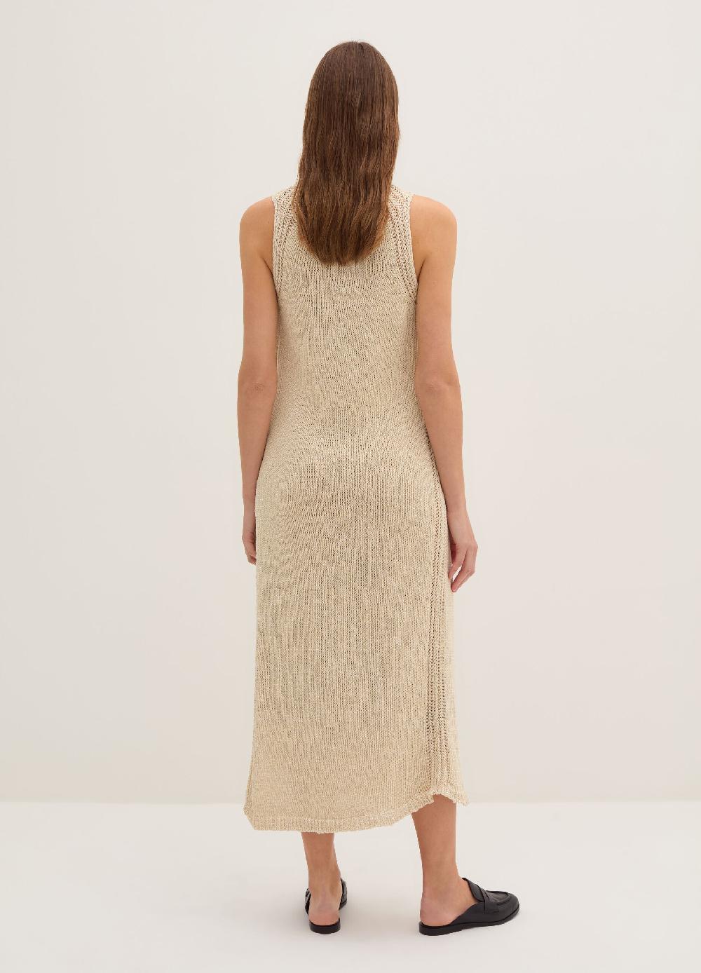 Stefanel Vestito midi con spacco e bottoni Online