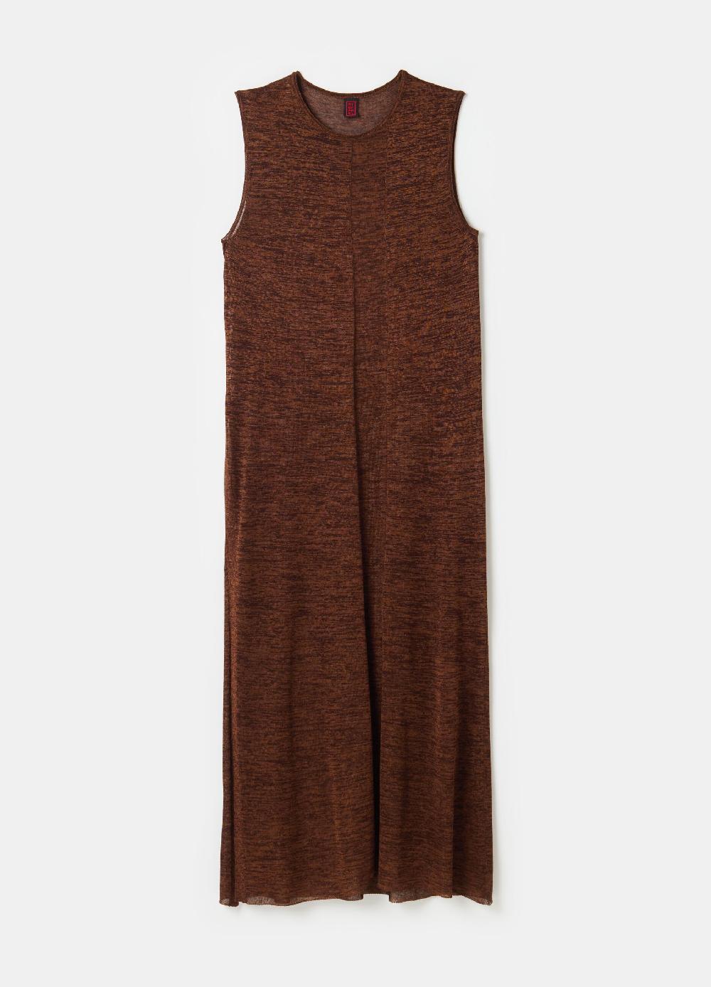 Stefanel Vestito lungo effetto shantung con spacchi Offerte