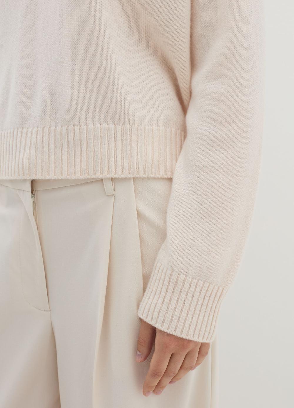 Stefanel Pullover in cashmere con scollo a V Moda