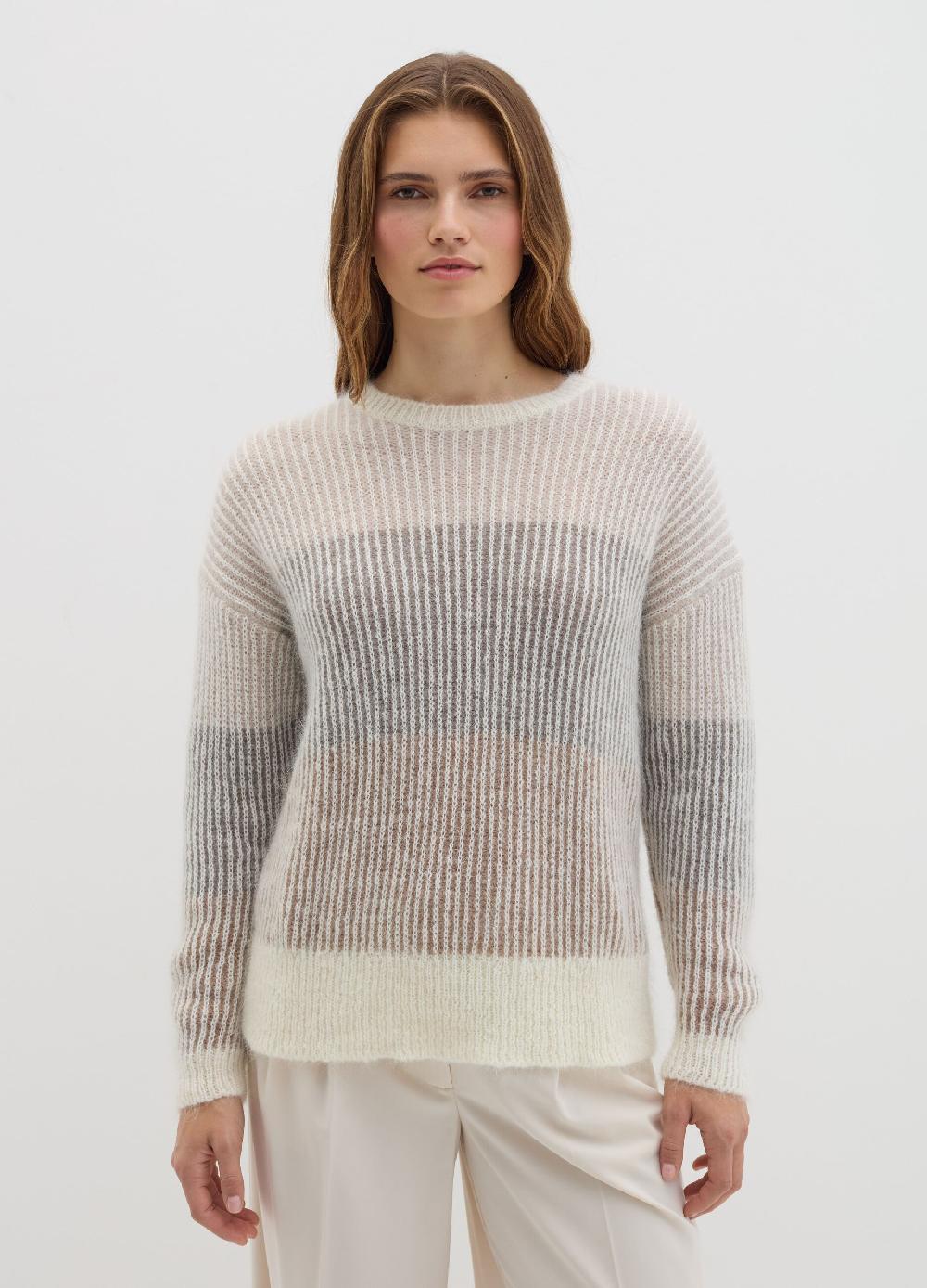 Stefanel Pullover a riga vanise Nuovo