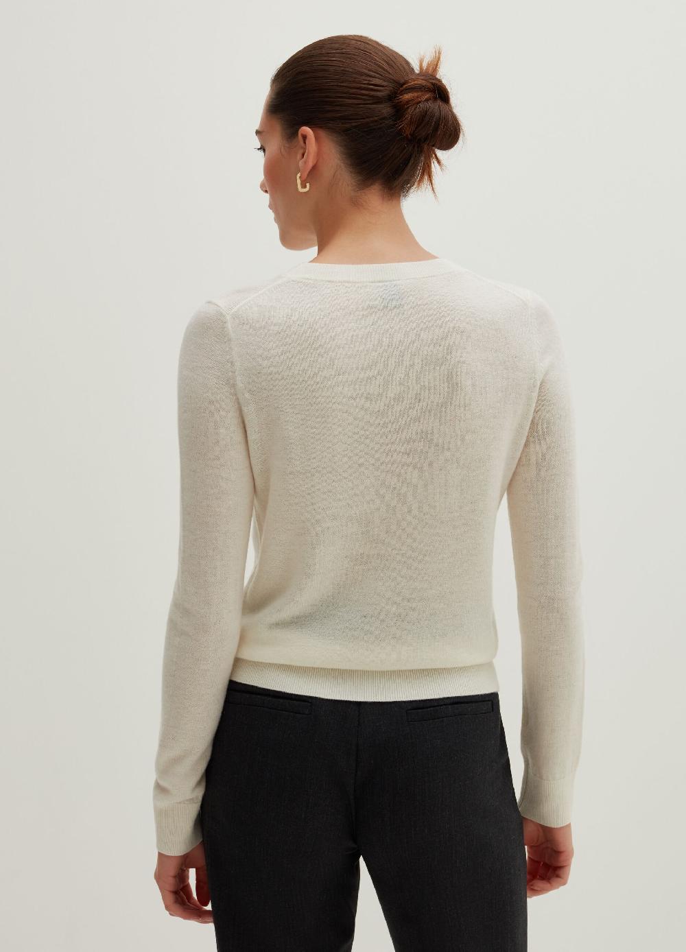 Stefanel Pullover girocollo in lana Soddisfazione Garantita