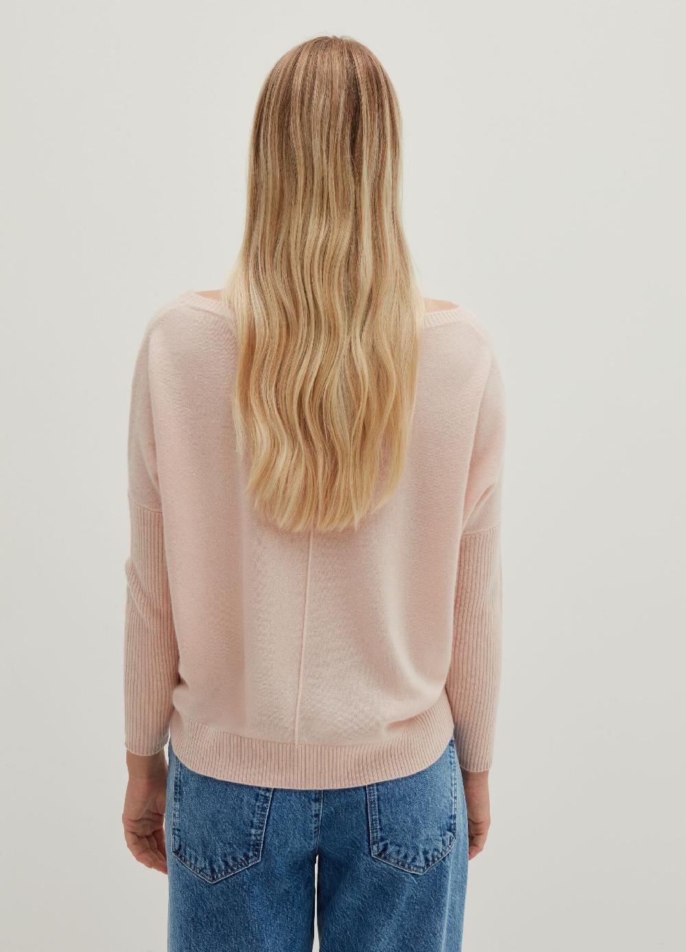 Stefanel Pullover in cashmere scollo a barca Saldi